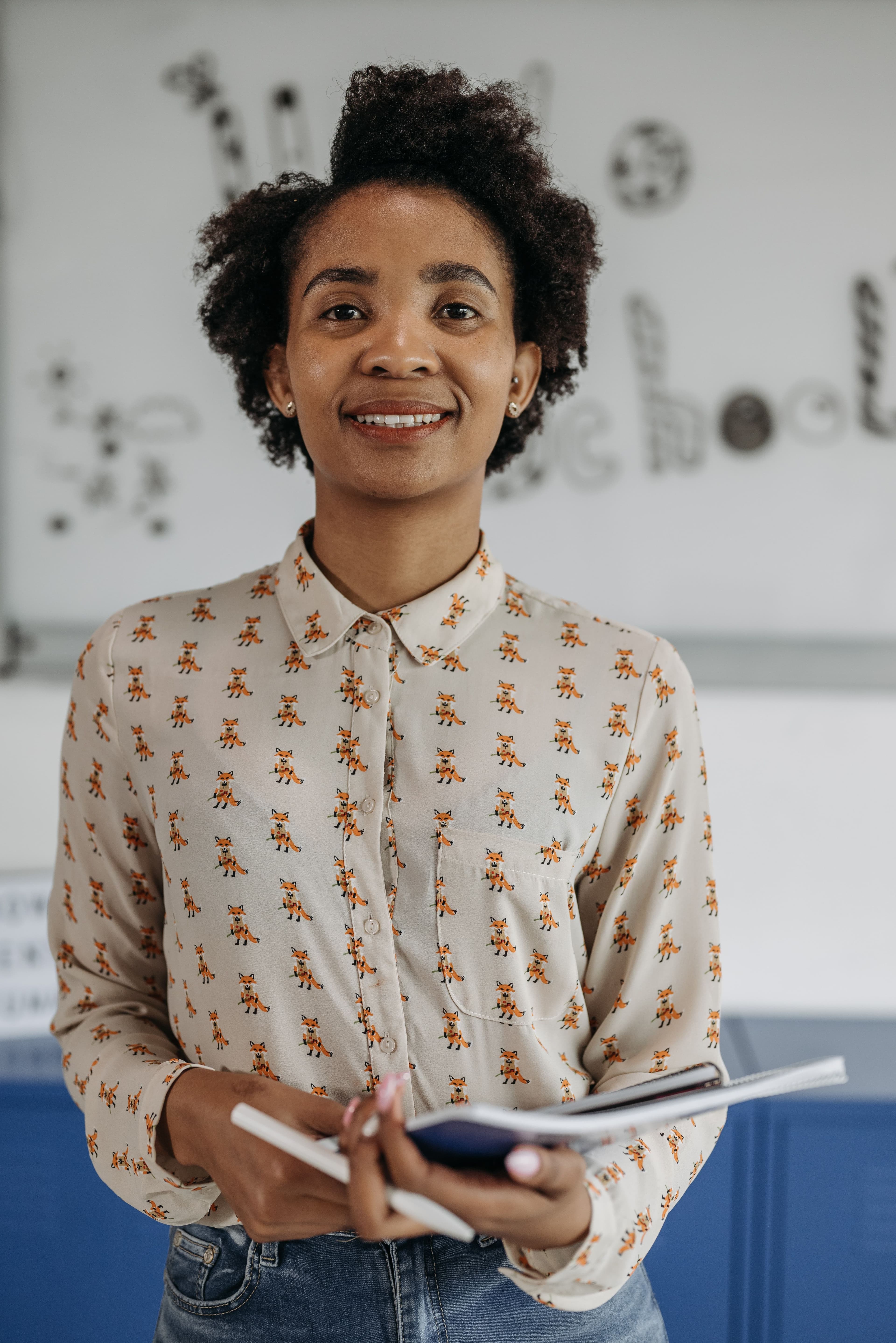 A Kenyan teacher